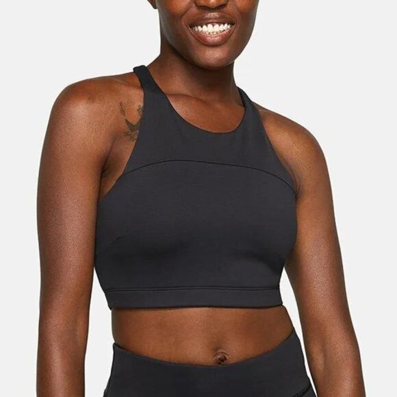 Outdoor Voices Women's Black Move Free Crop Top